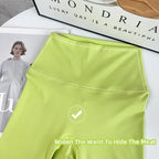 Calças De Yoga Femininas De Alta Qualidade Calças De Corrida Leggings De Cintura Alta Push up Para Mulheres Material De Nylon E SPANDEX Sensação De Liberdade