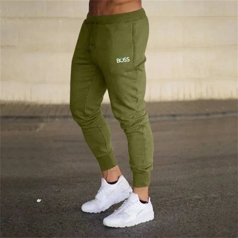 Roupa esportiva fitness para homens e mulheres, calça casual, calças finas, ginásio, correr, esportes, respirável, outono, novo, 2025
