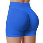 Verão cintura alta yoga shorts elegante e sexy correndo calças de fitness cor sólida yoga leggings