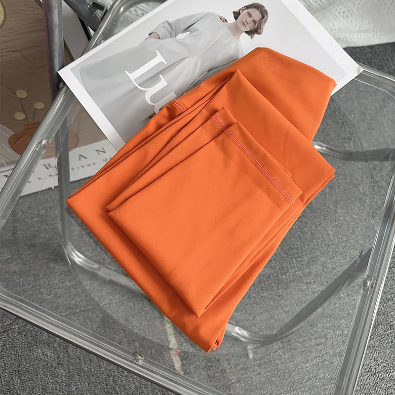 Calças De Yoga Femininas De Alta Qualidade Calças De Corrida Leggings De Cintura Alta Push up Para Mulheres Material De Nylon E SPANDEX Sensação De Liberdade