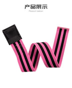 Faixa rígida de restrição de fluxo sanguíneo BFR para braços, pernas, glúteos, treinamento BFR, faixas de oclusão para homens e mulheres