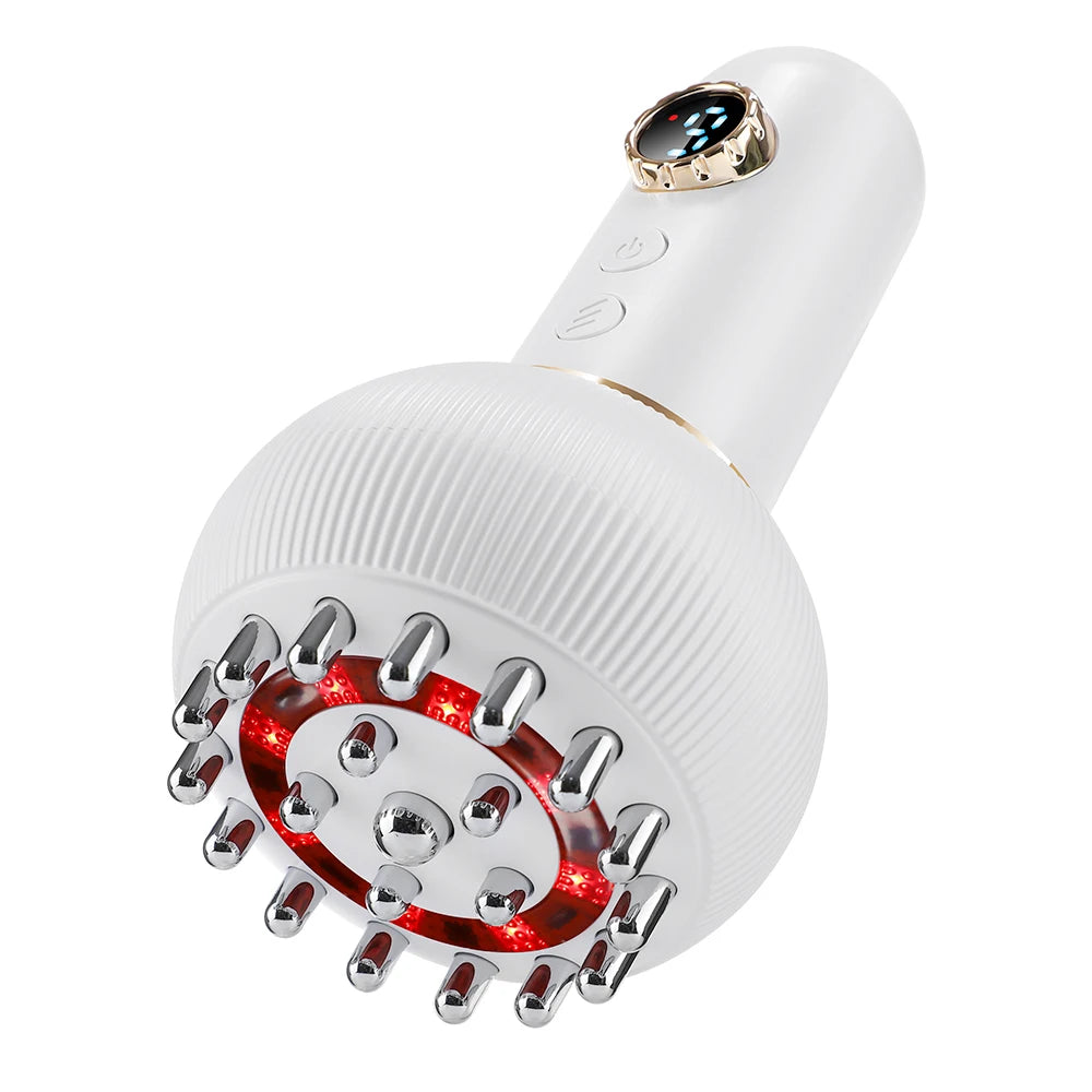 Máquina De Drenagem Linfática Elétrica, Escova De Massagem Corporal Meridiano, Microcorrente Anti Celulite, Guasha Physiotherapy Apparatus