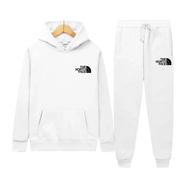 2024 outono nova impressão das mulheres dos homens moda casual fatos de treino ao ar livre fitness jogging conjuntos com capuz esportes luxo hoodie + calças terno