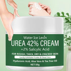 Novo creme de ureia 42% + 2% ácido salicílico hidratante para pés e mãos, hidratante profundo e hidratante nutritivo