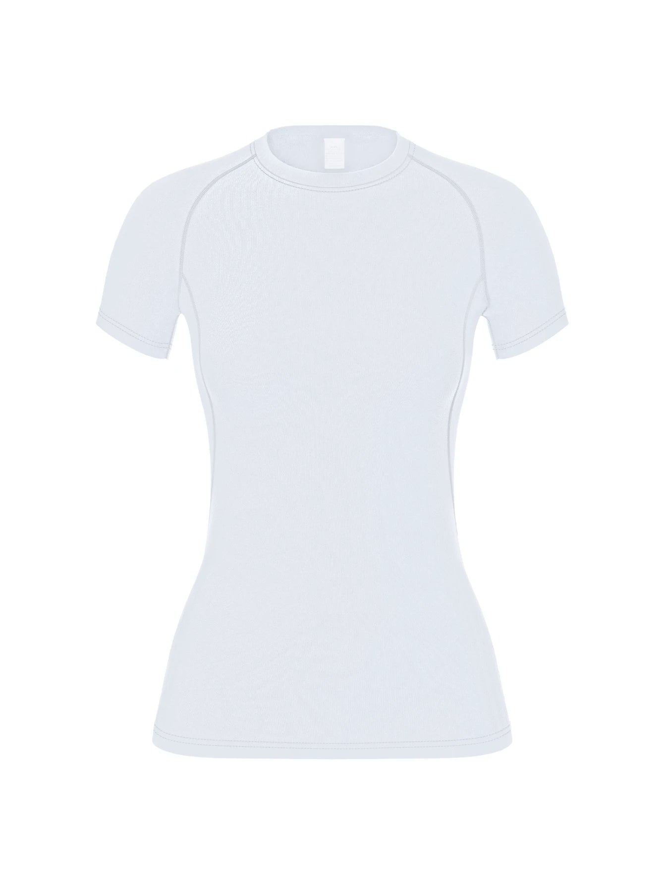 Camisa de compressão feminina, manga curta esportes yoga correndo camiseta verão ginásio treino de secagem rápida estiramento camiseta, roupas