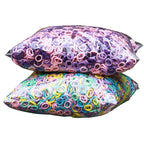 50 Unidades De Elásticos De Cabelo Para Meninas Em Nylon Básicos E Coloridos Prendedores De Rabo De Cavalo Acessórios De Moda Infantis