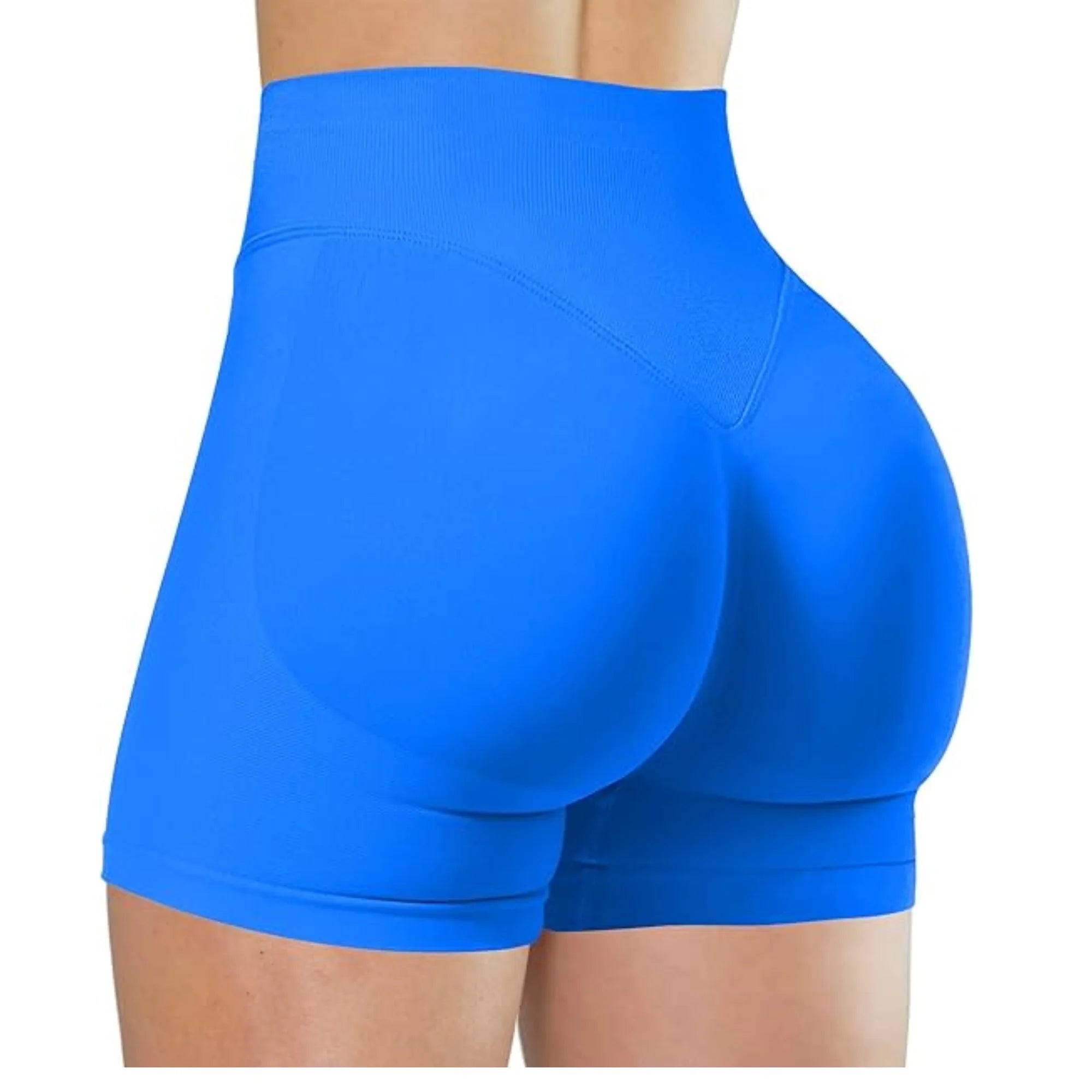 Verão cintura alta yoga shorts elegante e sexy correndo calças de fitness cor sólida yoga leggings
