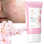Sakura rosto limpeza profunda esfoliante gel cuidados com a pele clareamento hidratante reparação esfoliante facial cuidados com a pele 60g