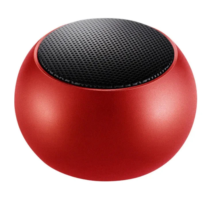 Alto-falante Bluetooth sem fio portátil Arma de aço pequena Estéreo pesado de metal Subwoofer surround Mini alto-falante ao ar livre