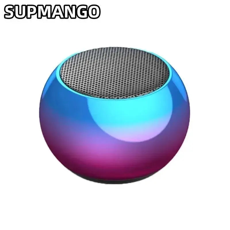 Alto-falante Bluetooth sem fio portátil Arma de aço pequena Estéreo pesado de metal Subwoofer surround Mini alto-falante ao ar livre