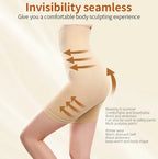 Ybfdo calças modeladoras femininas de cintura alta, ângulo plano, pós-parto, nádegas, levantamento do corpo, shorts finos, treinador de cintura