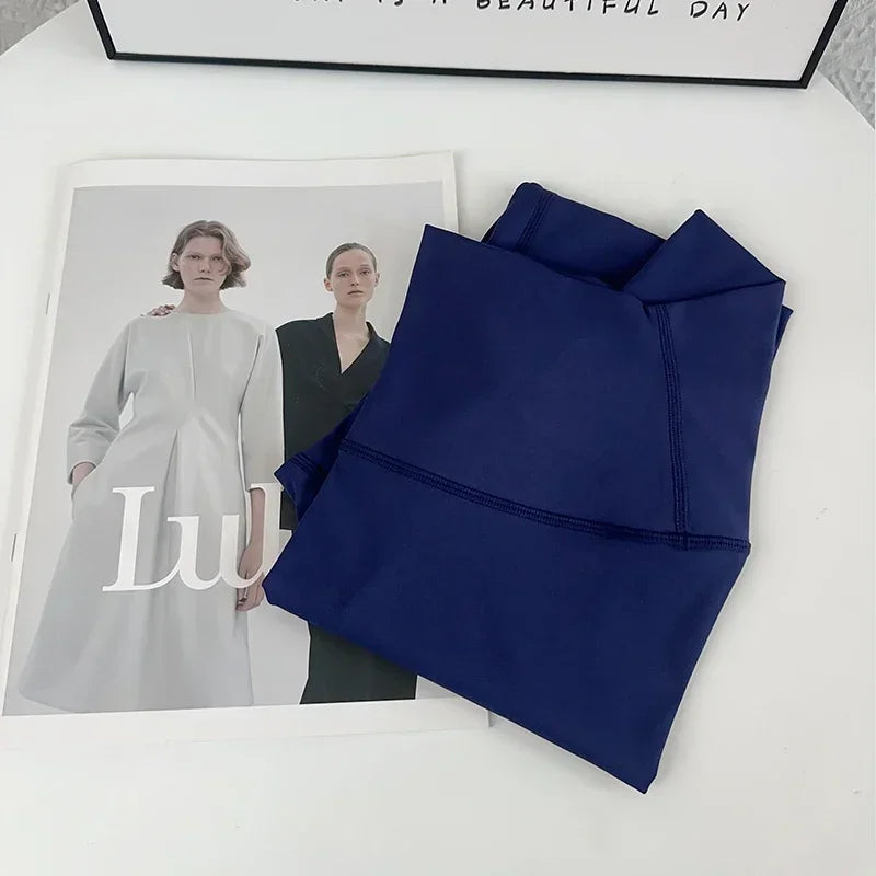 Calças De Yoga Femininas De Alta Qualidade Calças De Corrida Leggings De Cintura Alta Push up Para Mulheres Material De Nylon E SPANDEX Sensação De Liberdade