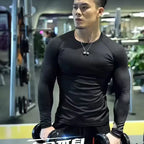 2025 nova camisa de manga longa de corrida das mulheres dos homens atlético superior secagem rápida respirável roupas esportivas