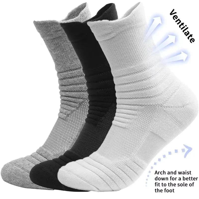 10 pares de meias esportivas de algodão respirável homens fibra de bambu outono e inverno meias absorventes de suor desodorante negócios sox