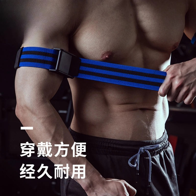 Faixa rígida de restrição de fluxo sanguíneo BFR para braços, pernas, glúteos, treinamento BFR, faixas de oclusão para homens e mulheres