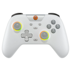 EasySMX X05 Controle PC Sem Fio Gamepad Bluetooth Controlador de Jogos Compatível com PC/Celular/Switch/ Steam Gamer, Luz RGB, Efeito Hall