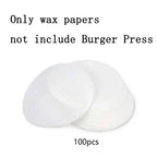 Imprensa de hambúrguer ferramenta de carne de hambúrguer fabricante de hambúrguer de alumínio para cozinha churrasqueira