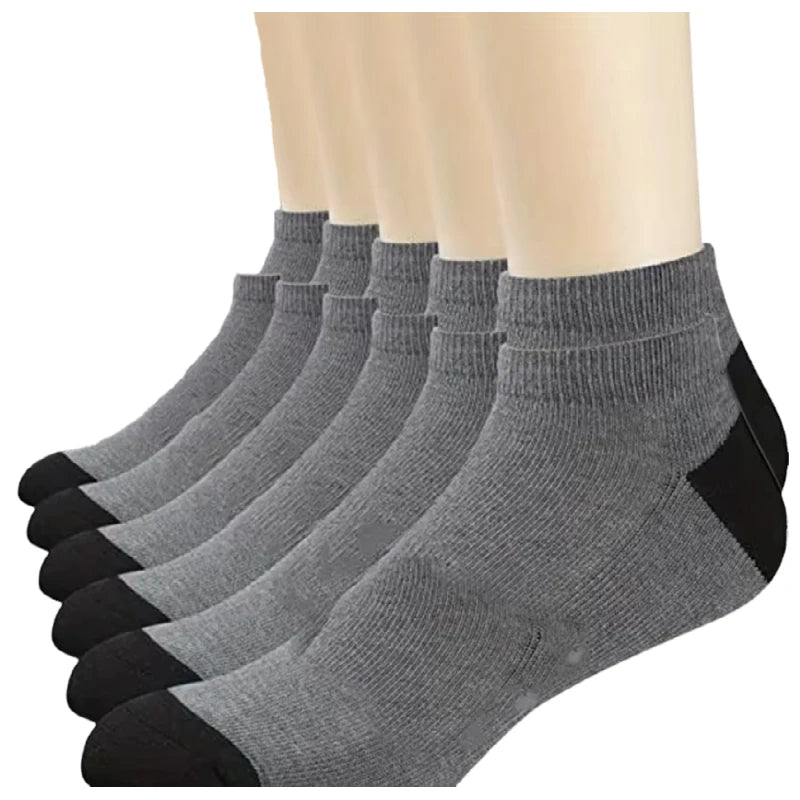 10 pares de meias esportivas de algodão respirável homens fibra de bambu outono e inverno meias absorventes de suor desodorante negócios sox