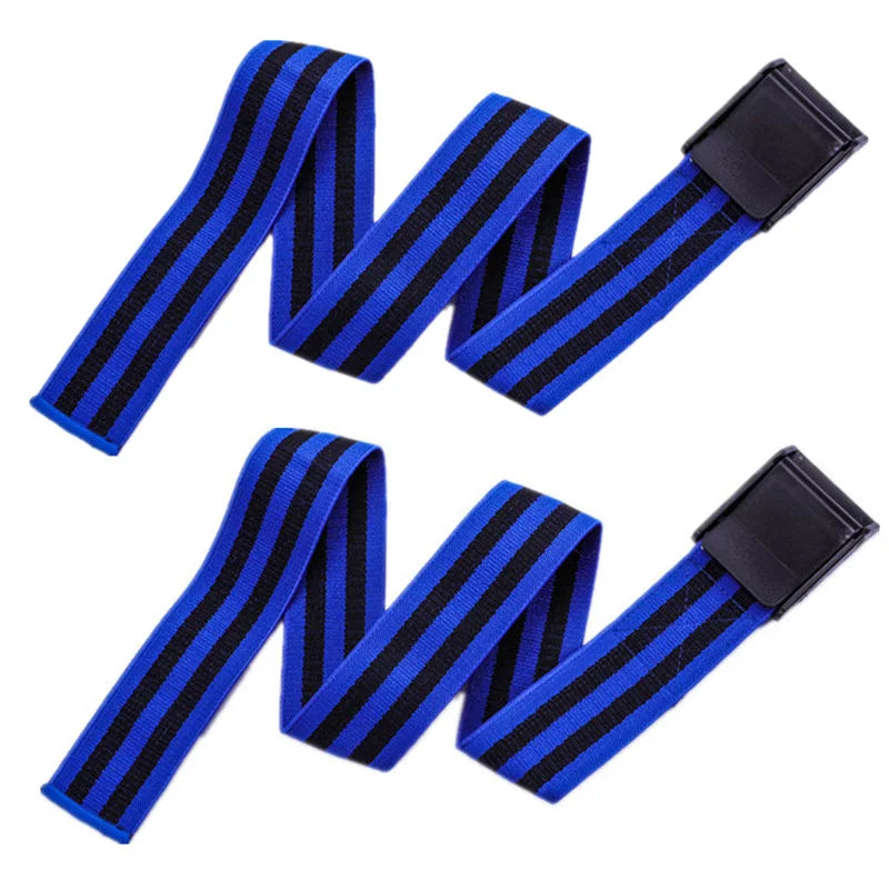 Faixa rígida de restrição de fluxo sanguíneo BFR para braços, pernas, glúteos, treinamento BFR, faixas de oclusão para homens e mulheres