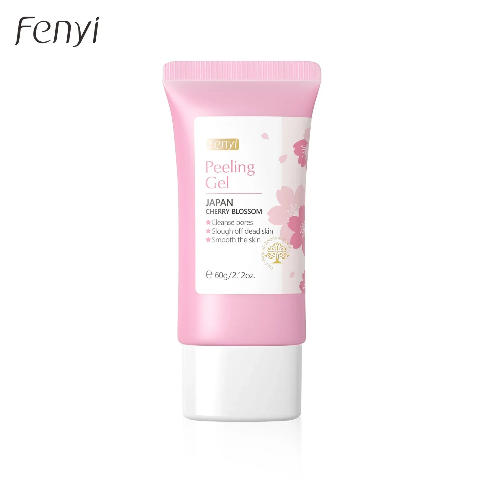 Sakura rosto limpeza profunda esfoliante gel cuidados com a pele clareamento hidratante reparação esfoliante facial cuidados com a pele 60g