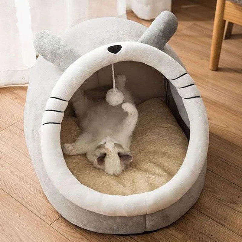🐾 Cama de Gato Soninho Profundo – Conforto, Segurança e Fofura em Um Só Lugar!