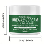 Novo creme de ureia 42% + 2% ácido salicílico hidratante para pés e mãos, hidratante profundo e hidratante nutritivo