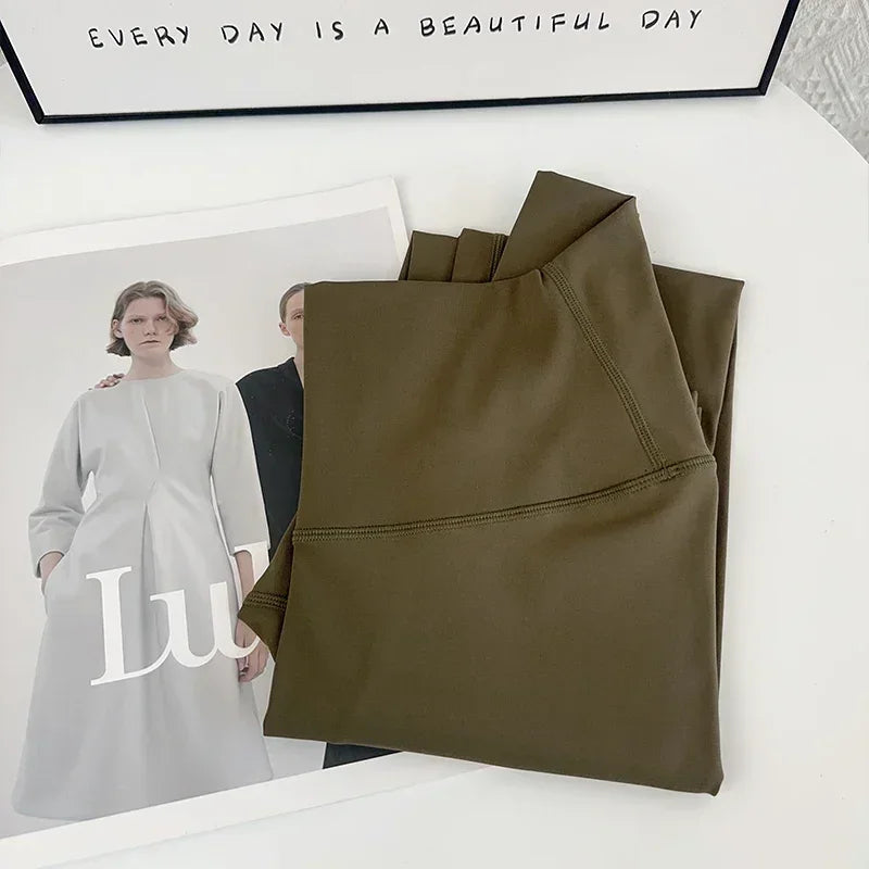 Calças De Yoga Femininas De Alta Qualidade Calças De Corrida Leggings De Cintura Alta Push up Para Mulheres Material De Nylon E SPANDEX Sensação De Liberdade