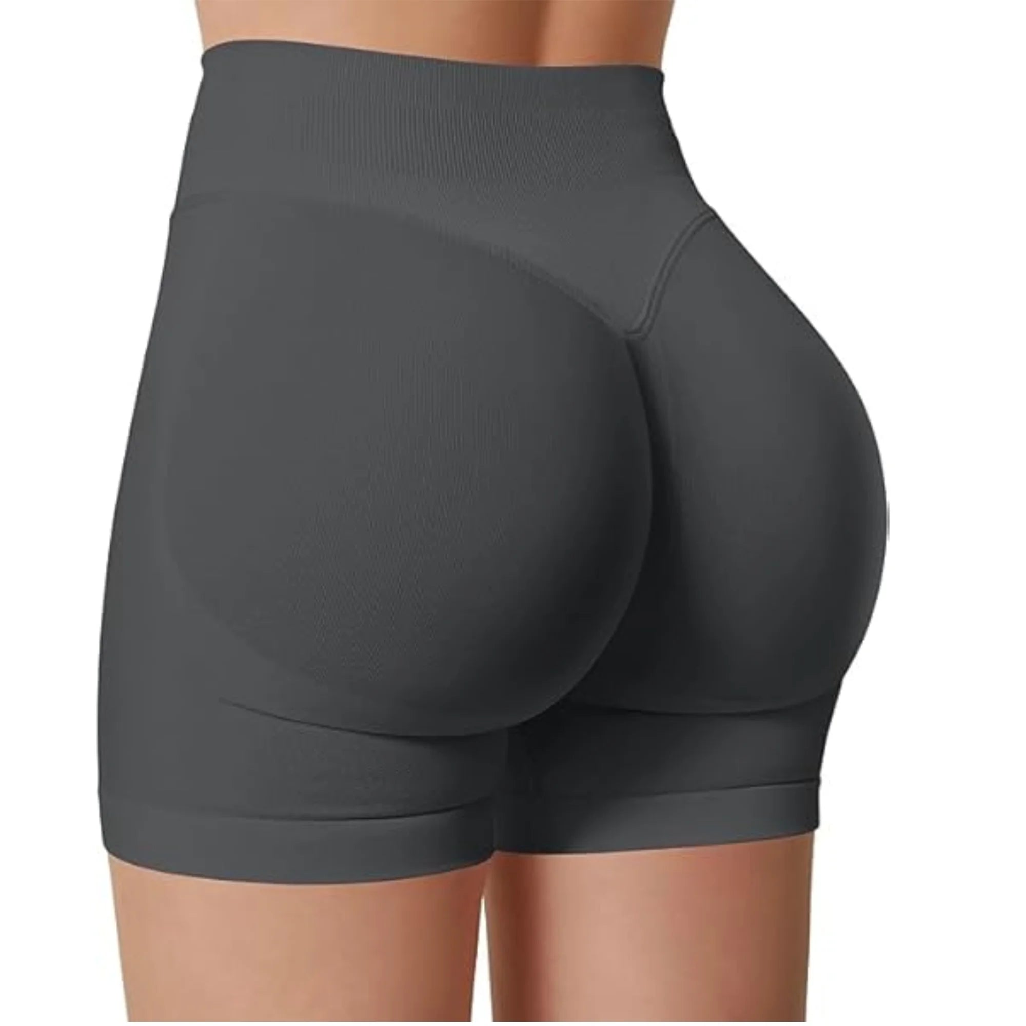 Verão cintura alta yoga shorts elegante e sexy correndo calças de fitness cor sólida yoga leggings