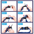 Faixa rígida de restrição de fluxo sanguíneo BFR para braços, pernas, glúteos, treinamento BFR, faixas de oclusão para homens e mulheres