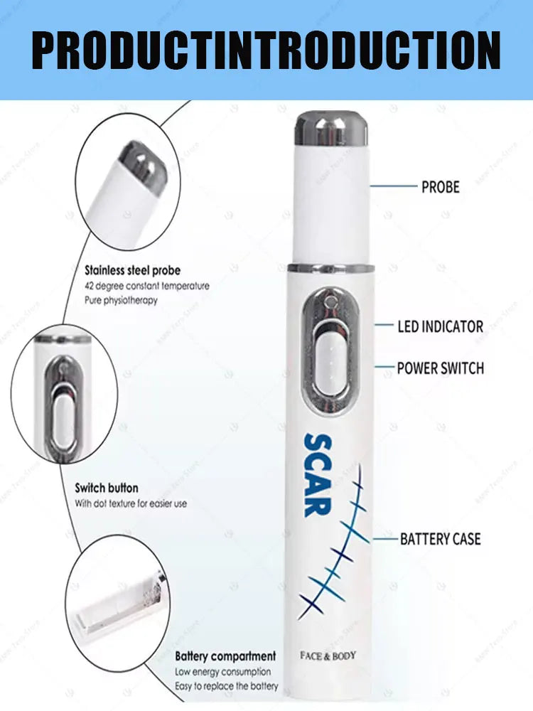 A desaparecimento da cicatriz não é um sonho