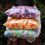 50 Unidades De Elásticos De Cabelo Para Meninas Em Nylon Básicos E Coloridos Prendedores De Rabo De Cavalo Acessórios De Moda Infantis